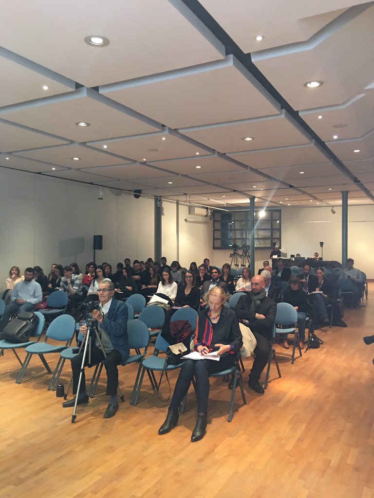 AMeillassoux's tweet image. Accueil par le Batonnier de Marseille Yann Arnoux-Pollack Salle Haddad Bonne representation !