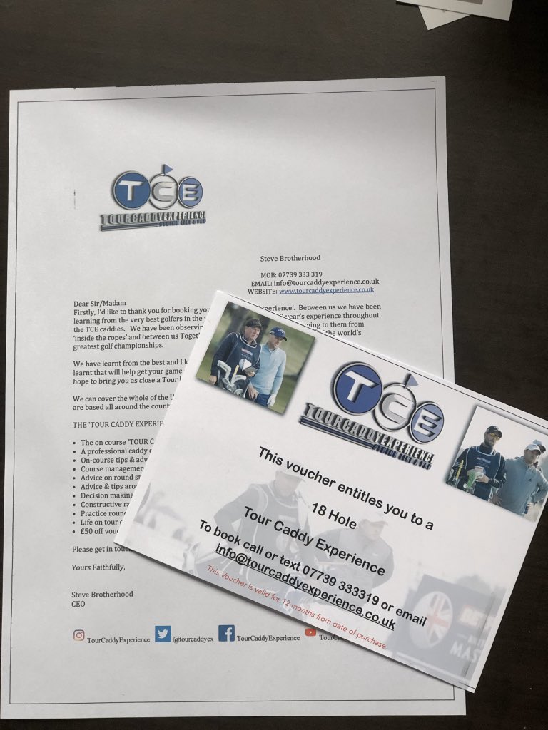 TourCaddieExperience tweet media