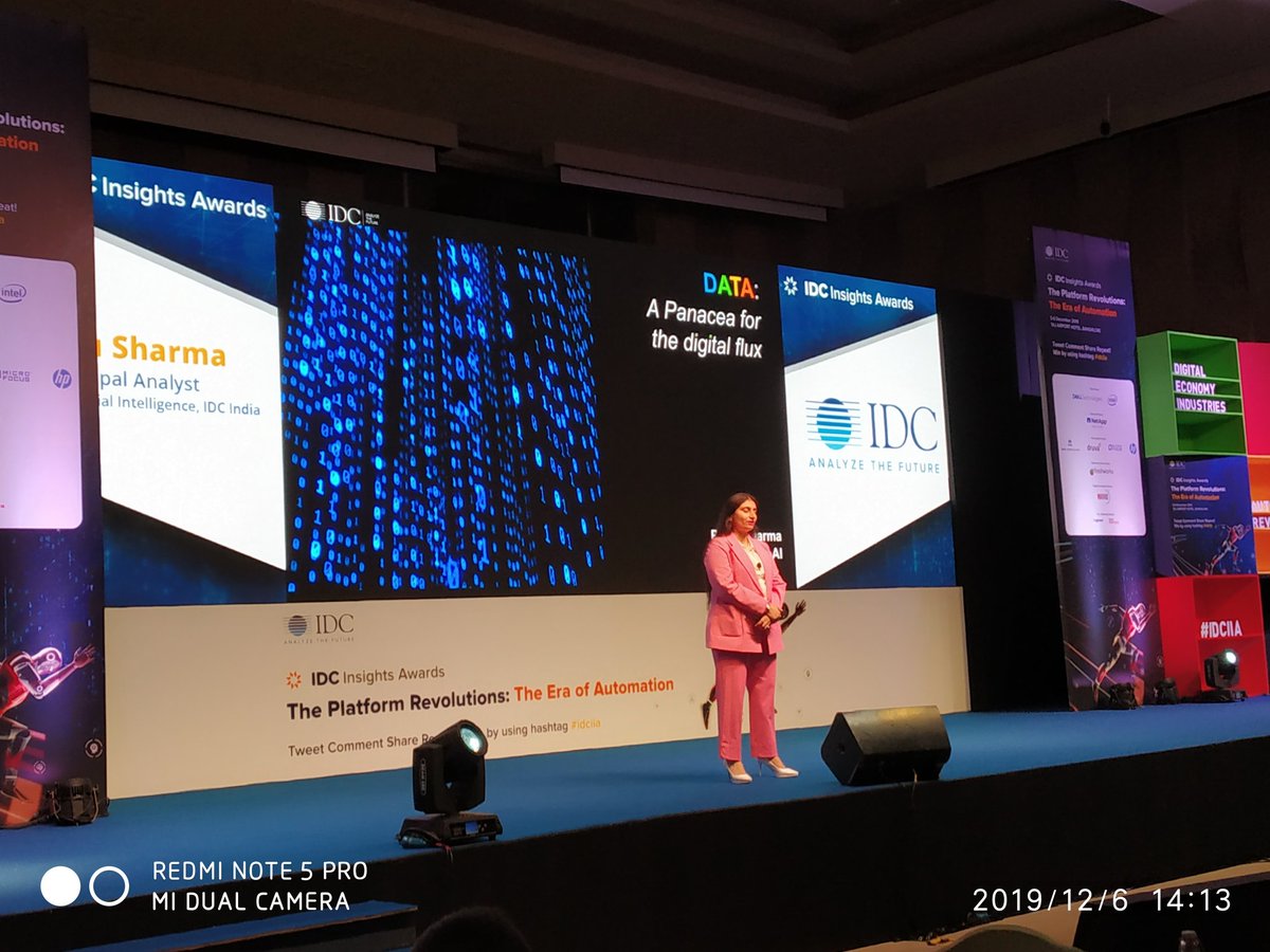 sampathk1981's tweet photo. Rishu Sharma talking about of role data in addressing the digital chasm #IDCIIA @rishu_IDC https://t.co/tpVuqZ0RL9