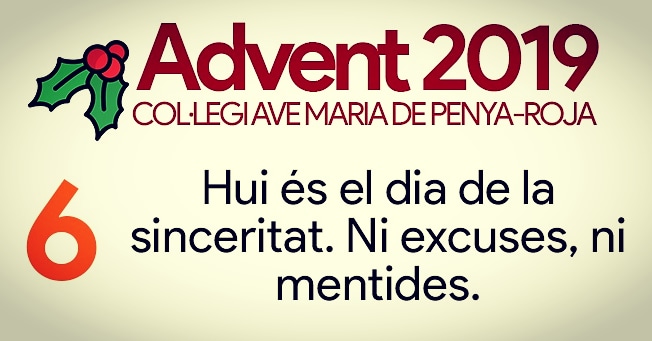 penyaroja_vlc's tweet photo. Adviento 6

Recordad el Evangelio: "La verdad os hará libres"

#fsvm
#Adviento2019
#tueresmihijoamado https://t.co/PMvivARLrF