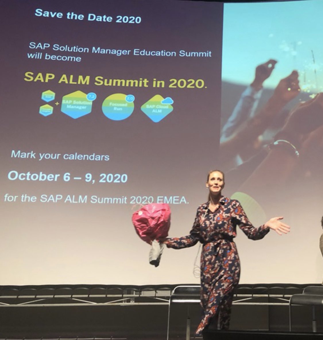 WenSolman's tweet photo. Last day of #SAP #Soled19 , great  experience and better networking , is improving every time!!! Next year will we have a new name “SAP ALM summit 2020” :-), thanks to all !! https://t.co/skSCI9ibpP