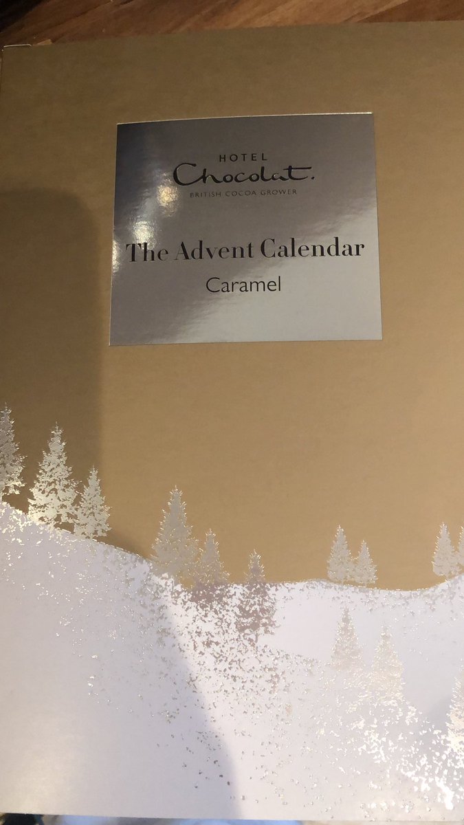 Really disappointed with my <a href="/HotelChocolat/">Hotel Chocolat</a> calendar. Chocolate doesn’t taste of caramel and more like the stuff in the £1 novelty character calendars. I normally love their chocolate but not this time 😞 🗓🍫 🤢
