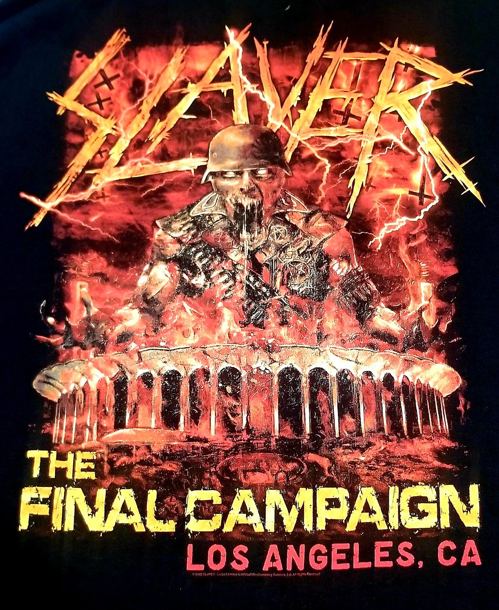 WWRockyMetal's tweet photo. @Slayer #slayer #finalcampaign #finaltwoshows #thrash #speed #heavy #metal #rockymetal #worldwiderockymetal #rock #punk #classick #oldschoolmetal #hardcore #grind #death #black #djjoerocks #thrashersrage #TR #BoyleHeightsUp #LosAngelesUp #CaliforniaUp #theforum #InglewoodUp https://t.co/nBb0Ib26k9