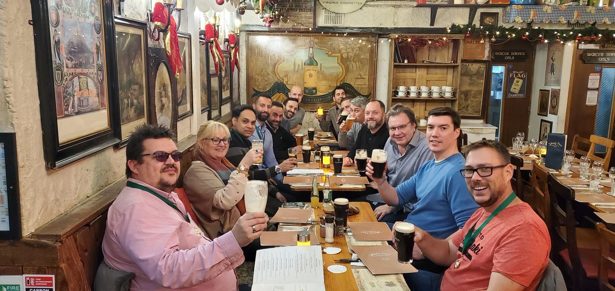 bertiestrong's tweet image. Talent academy final 2019 get-together #DellPresales Proud of this team... #Iwork4Dell  thanks @LadyEimear and @MickBoopNorth for your help
