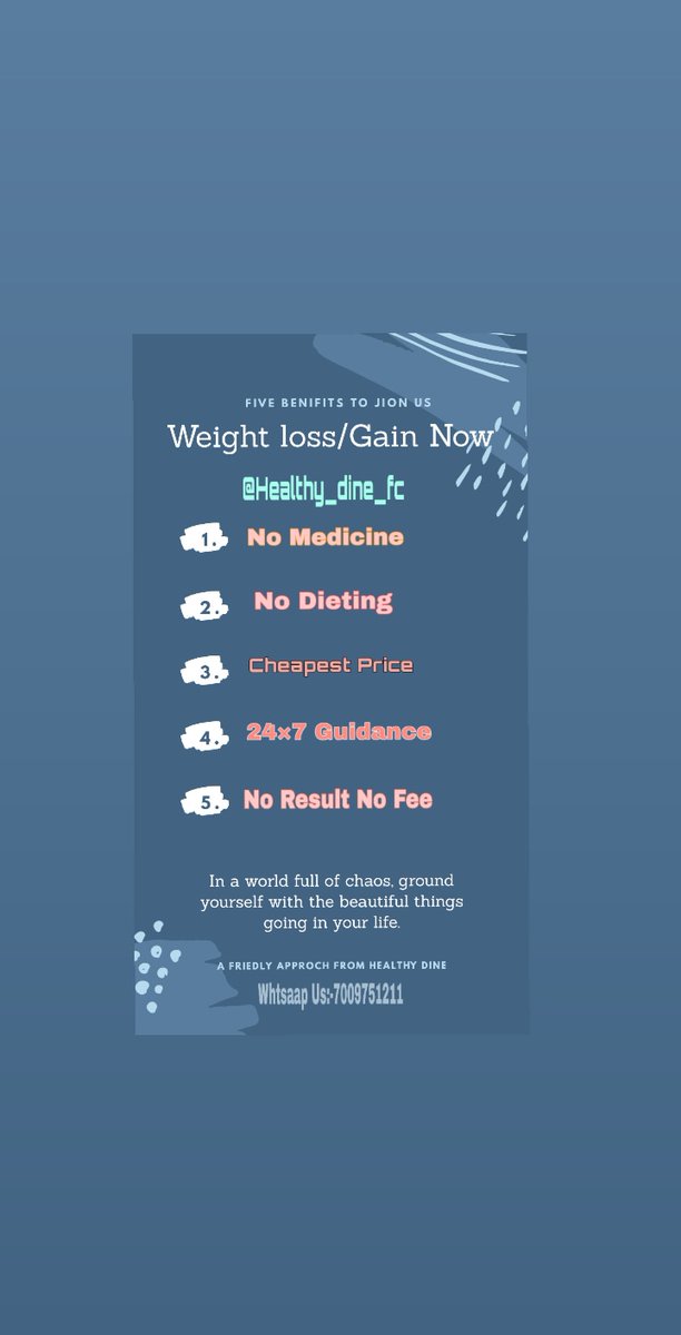 kulibatth's tweet photo. Weight loss/Gain now.
@healthy_dine_fc InstaGram.
#weightloss #HealthTip #Encounters #FateGO #nutrition https://t.co/Ucpoccsxwd