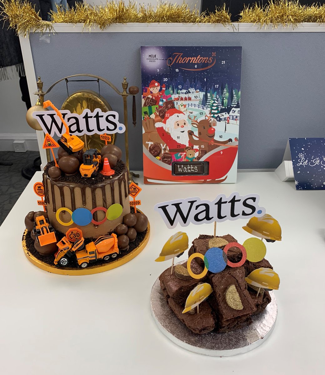 WattsLeeds's tweet photo. Nothing quite like walking into the office and being greeted with these beauties! Our diets start Monday #FridayFeeling #cakeforbreakfast #itsthemostwonderfultimeoftheyear https://t.co/dzumj5XPo6