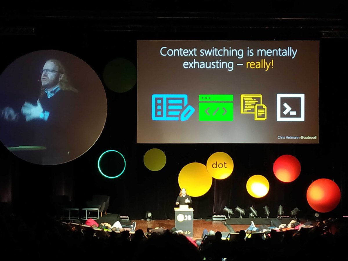 zero12srl's tweet photo. Alcuni scatti da #dotjs conference ! #Serverless metodologie di lavoro con attenzione al context switching e molto altri argomenti trattati durante il primo giorno!  #javascript #developerlife https://t.co/1iabNzh6Oo