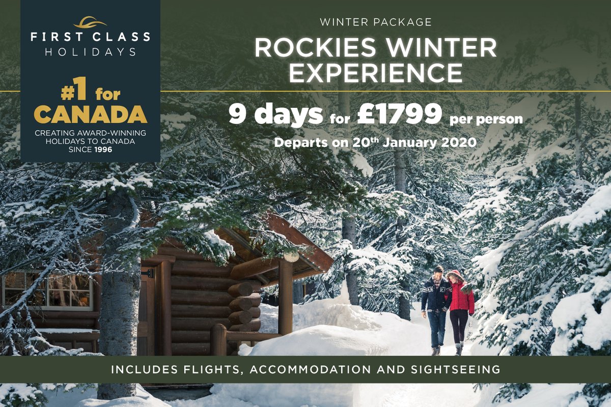 firstclass_hols's tweet photo. This week's #FirstClassFridays is Rockies Winter Experience £1799pp 🇨🇦❄️ Explore the magic of Banff located in the heart of the Canadian Rockies on this winter adventure tour. Discover frozen waterfalls. Learn More: https://t.co/b38DhQZLt4 https://t.co/Z9PmA5c6be