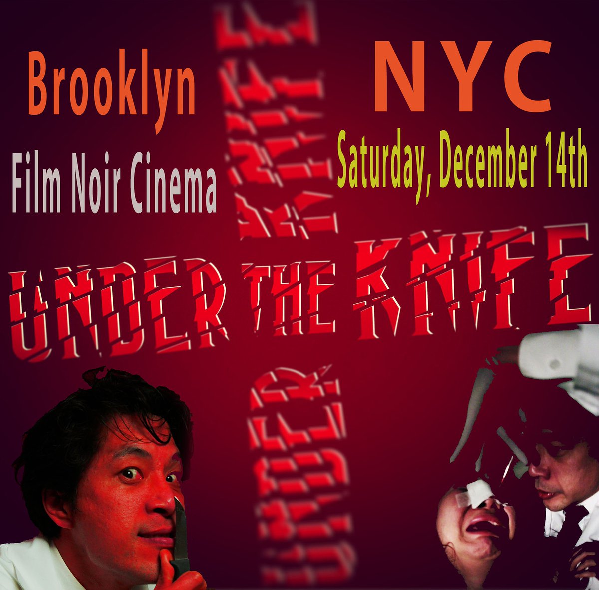 UnderKnifeMovie's tweet photo. @KAFFNY #brooklynhorror #brooklynfilm #khorror #newhorror #nychorror #horrornyc #horrorbrooklyn #newfilmnyc #watchfilmnyc #nycnewfilm #screeningnyc #nycscreening #pdxfilm #koreanfilm #swedenfilm #oregonmade #newhorrorfilm @DreadCentral @horrorfix @WTF_Horrors @BDisgusting @DailyDeadNews https://t.co/gPG3PGAX2C