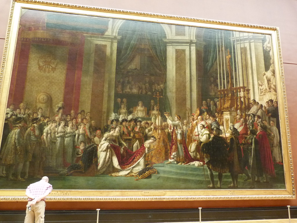 AlwaysPalo's tweet image. They even can lead their society to self-destruction, make a myth about it and transmit it to their kids.

Napoléon 🇫🇷 russian lesson while at the @louvre french state displays next to their "Liberty leading the people" the self-coronation of the empire that lasted 10... years.