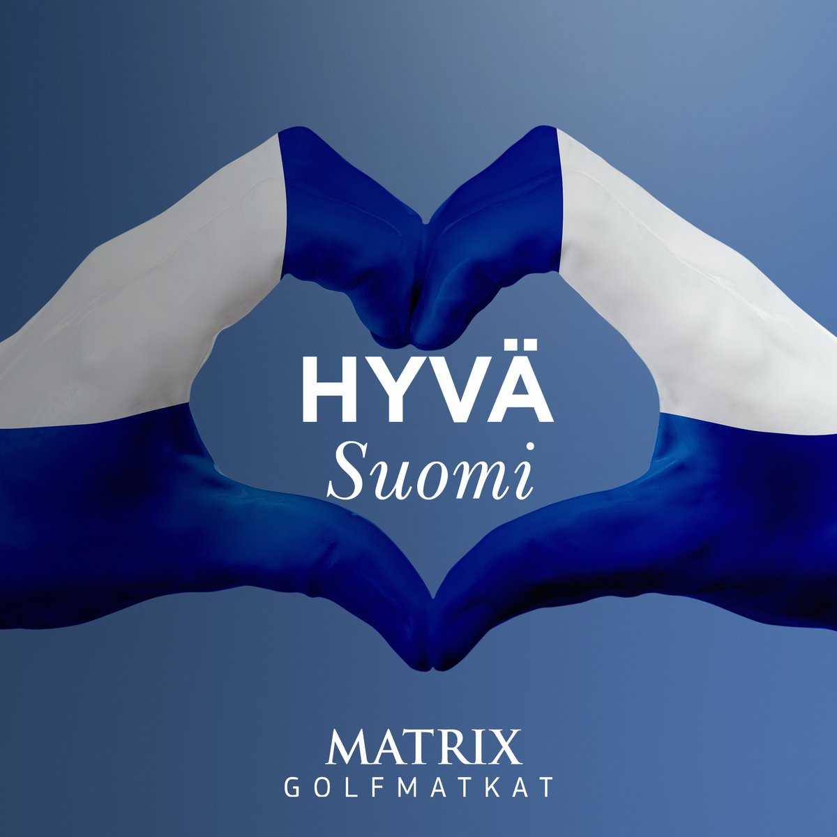 matrixmatkat's tweet photo. HYVÄÄ ITSENÄISYYSPÄIVÄÄ!
#Suomi #matrixgolfmatkat https://t.co/F5PJ5VCpet