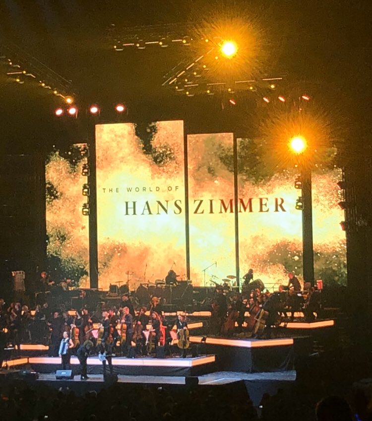 martaandres's tweet photo. Espectacular concert de The world of Hans Zimmer! Un espectacle 100% recomenable pels amants del cinema! 🎥 @ElCinefilCat https://t.co/r1XFheTcau