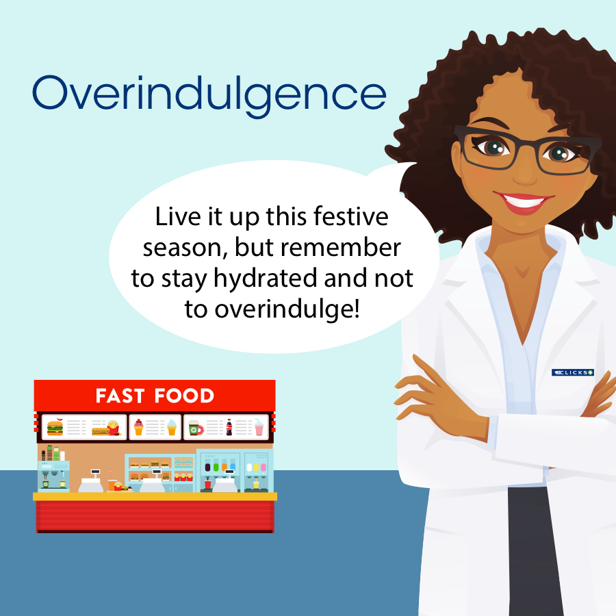 Clicks_SA's tweet photo. If you find yourself in the unwanted position of feeling bloated, hungover, there are things you can do to speed up your recovery. See our suggestions below. #ClicksHealthTips 

Ask your nearest Clicks pharmacist for more holiday health tips or visit > https://t.co/eQB16v6Cfo https://t.co/h1VjnI1ZfR