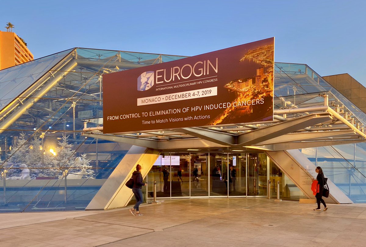 Proud to join the scientific community from around the world for another day of #EUROGIN2019.