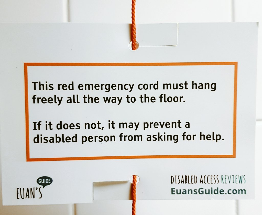 mclarenleisure's tweet photo. You'll find these #RedCordCards from our friends at @EuansGuide in our customer toilets.  #LetTheCordFree #RedCordCard https://t.co/AmLBxc6xMO