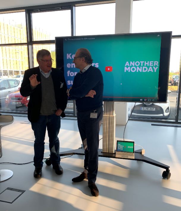 HylandRPA's tweet photo. Great to see so many interested people on the event "Monheimer Mittagsgespräche" in #Monheim hosted by our partner #billbox.
There were great and informative dialogues 🎓on the topic of #robots in medium-sized businesses.
You want to learn more about #rpa?🙏Happy to hear from u! https://t.co/nHveKom6os