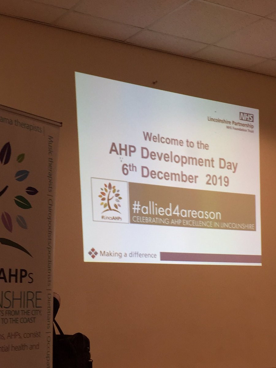 AnneBontoft's tweet photo. Networking with #LincsAHPs spreading the #letstalkaboutwork #HealthWorkChamps @RCOT_Gen @theRCOT https://t.co/VsvXJ4RBlg