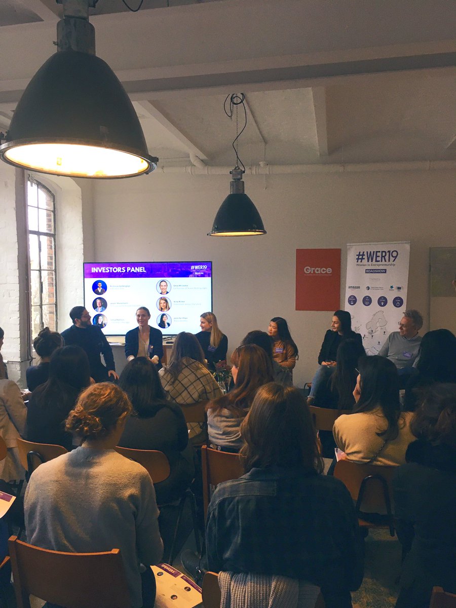 Lena Bödeker (@lenaboedeker) on Twitter photo Kicking off #WER19 #Berlin with an amazing strong female loaded VC panel! <a href="/AccelerateGrace/">Grace - Accelerate Female Entrepreneurship</a> <a href="/EYIF/">EYIF</a> @joinAPX <a href="/EarlybirdVC/">Earlybird VC</a> @btovPartners #Auxxo Kicking off #WER19 #Berlin with an amazing strong female loaded VC panel! <a href="/AccelerateGrace/">Grace - Accelerate Female Entrepreneurship</a> <a href="/EYIF/">EYIF</a> @joinAPX <a href="/EarlybirdVC/">Earlybird VC</a> @btovPartners #Auxxo