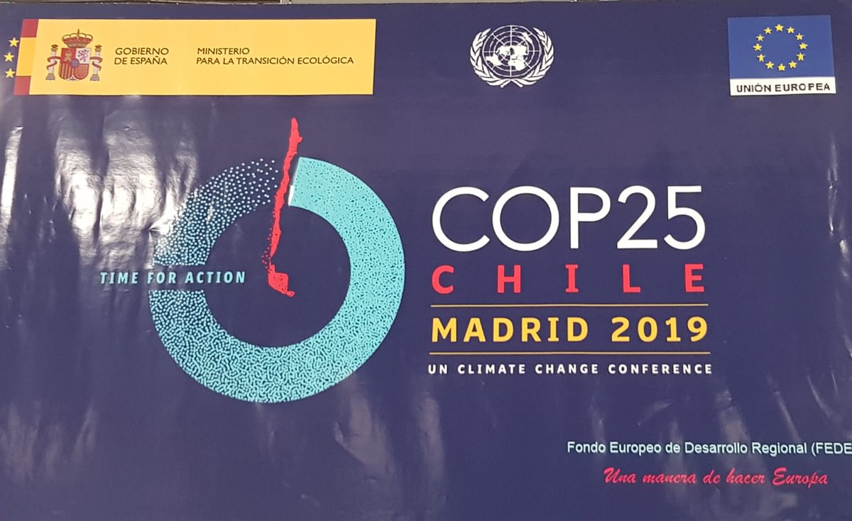 🌍Excited to be in #COP25 with my organization #UGTCOP25❗️

💪We need more #climate ambition for a just transition❗️

#EUeventsCOP25