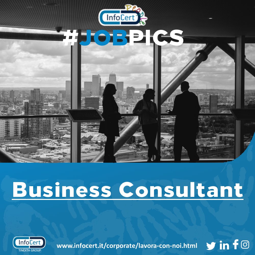 InfoCertSpA's tweet photo. #JobPics #Job #BusinessConsultant

Cerchiamo un Business Consultant per la nostra sede di Milano! Candidati qui  https://t.co/GusTUq8qfw https://t.co/bEEqz3nfPv
