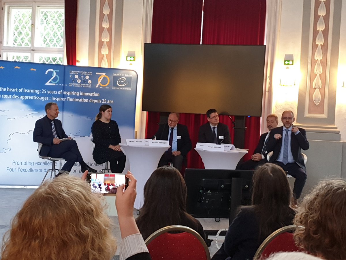 efsli's tweet photo. @ECMLCELV @EUD_Brussels @Counce @ProSignECML 
"Children in Europe, children in the whole World, have right to use Sign Language in their homes, schools ... in their everyday life."- Joseph Murray, WFD President https://t.co/gzytWdrNa6