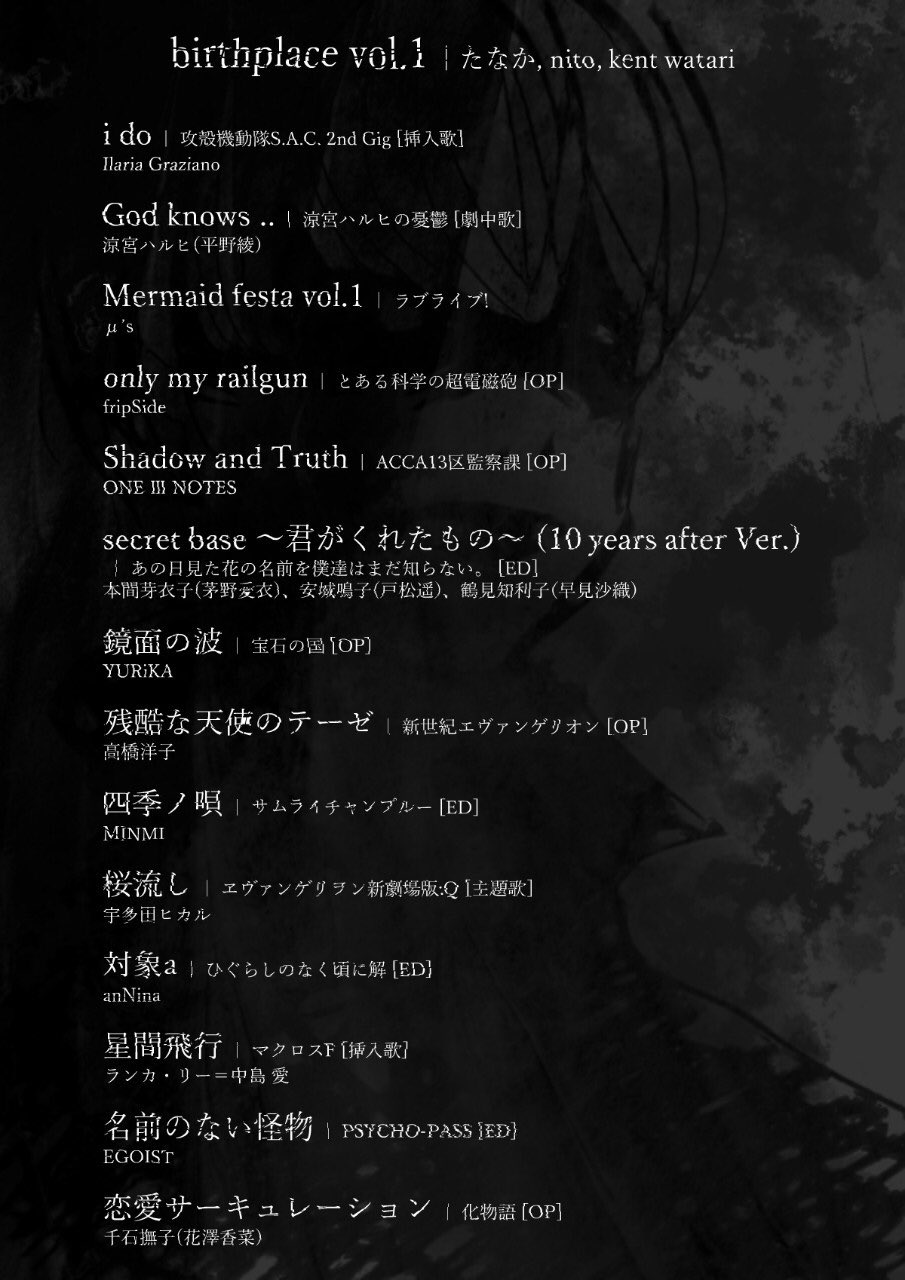 ニコニコ生放送 ニコ生公式 セットリスト公開 ニコ生 では全編タイムシフトで視聴できます 公開期間 1 2 木 23 59まで 視聴ページはこちら T Co Wxrujq3wdj