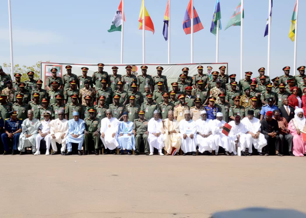CDS_Nig's tweet photo. I was proud to attend the COAS Annual Conference 2019 where the C-in-C, commissioned the made in Nigeria Ezugwu MRAP and the upgraded 44 Nigerian Army Reference Hospital to level 4 UN standard in Kaduna. Congratulations to @HQNigerianArmy, God bless the AFN. https://t.co/d4uBTxDEZ7