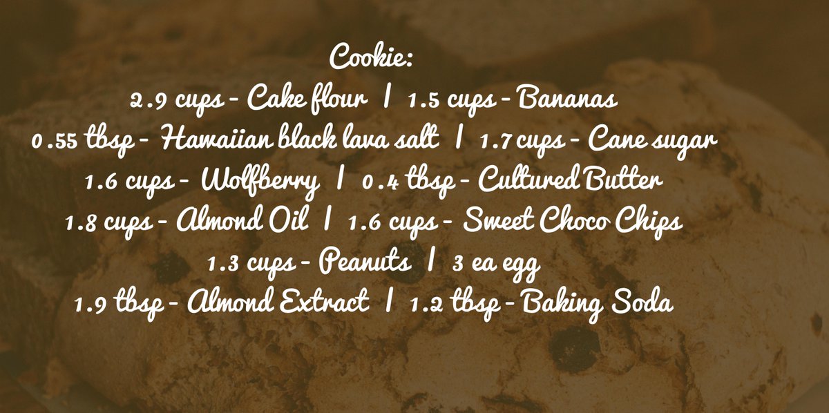 BakeSomeCookie's tweet photo. Cookie #CookieBot #NewRecipe #SmartRecipe #InventFood #Food #Foodie #SweetTooth #Dessert https://t.co/krAW3XEH1L