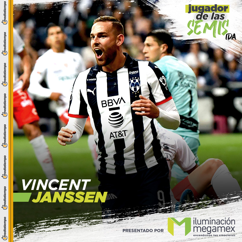 mediotiempo's tweet photo. EL TORO 🤠🤟 

#MTLaLuzdelPartido es para Vincent Janssen, presentado por #Megamex, por su increíble actuación ante Necaxa.  #EncendemosTusEmociones https://t.co/U78Et600XG