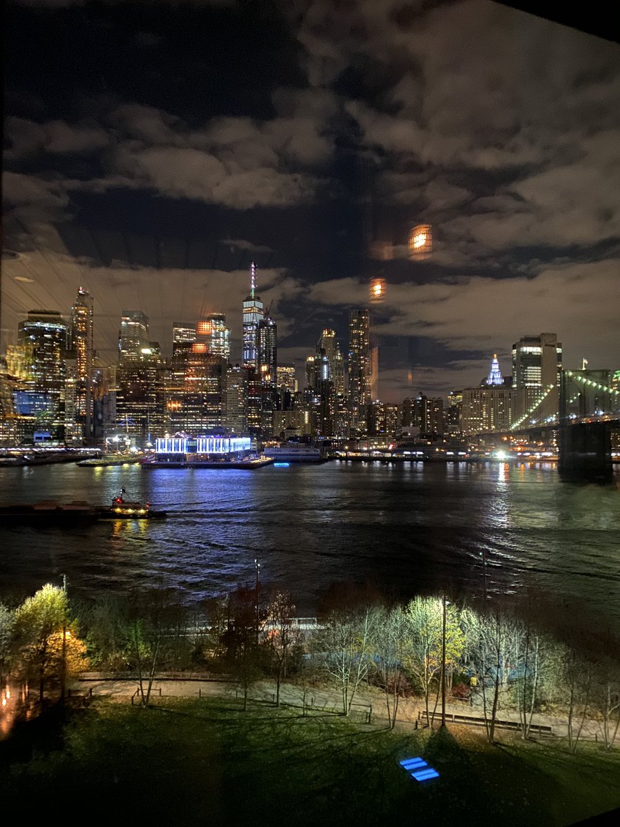 chefjoseandres's tweet photo. If you are in NY is not a better view than from @1Hotels in Brooklin! Great people, great food, drinks and service.... https://t.co/AhG5JJOwLv