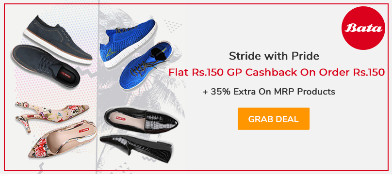 GoPaisaCom's tweet photo. Grab the Deal - https://t.co/9FXaLRZhCh
Bata Footwear Festival: Flat 35% Off + Rs.150 Cashback on Order Rs.150
#BataFootwear #BataOffers #BataDeals #GoPaisaOffers #GoPaisaDeals #GoPaisaDiscounts #GPCashback https://t.co/U5Zy2PFjDj