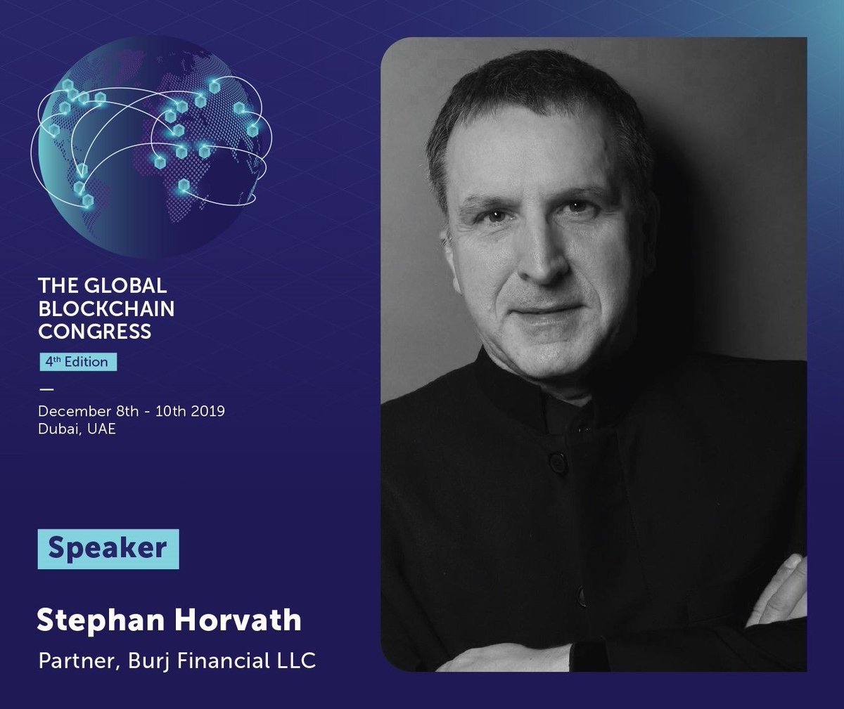 stephan_horvath's tweet photo. The Global Blockchain Congress - 4th edition, will be taking place on December 8th to the 10th, 2019 in Dubai, UAE.
#dubai #uae #gcc #blockchain #blockchaincongress #innovation #ideation #ideations #burjfinancial #assets #tokenization @MacQueenTravel @zabantu https://t.co/u4cKN3TN3b