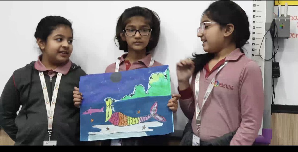 muktibajaj23's tweet image. Day 4 - learners of grade 3 expressed themselves using various mediums. This summative gave them an opportunity to let their creativity and imagination fly. #12DaysofTwitter #pypatGGS