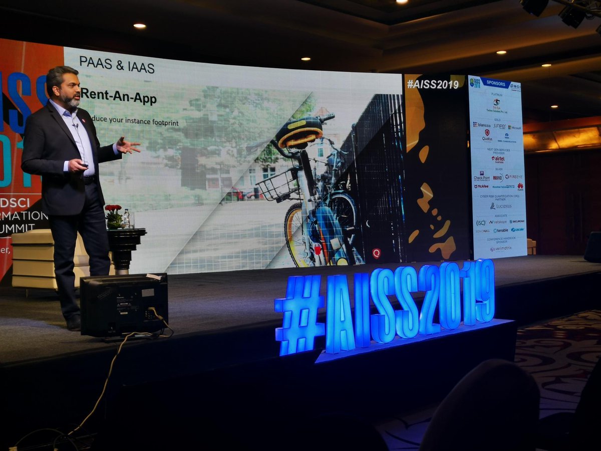 qualys's tweet photo. Qualys at DSCI AISS19, Leela Ambience Hotels, Gurgaon India! #DataSecurityCouncilofIndia @ssthakar https://t.co/MuHQuav63j