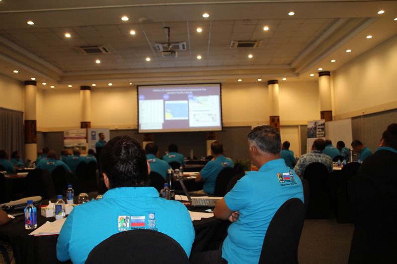 UNDP_Pacific's tweet photo. #FijiNCOF2019 concludes with the @FJMETservice in a better position to evaluate the impact of climate and weather information to stakeholders. 3 days of engaging discussions with reps from public & private sector & the media. Supported by #UNDP @RESPACatUNDP
#ScienceToService https://t.co/Si46OBg9cc