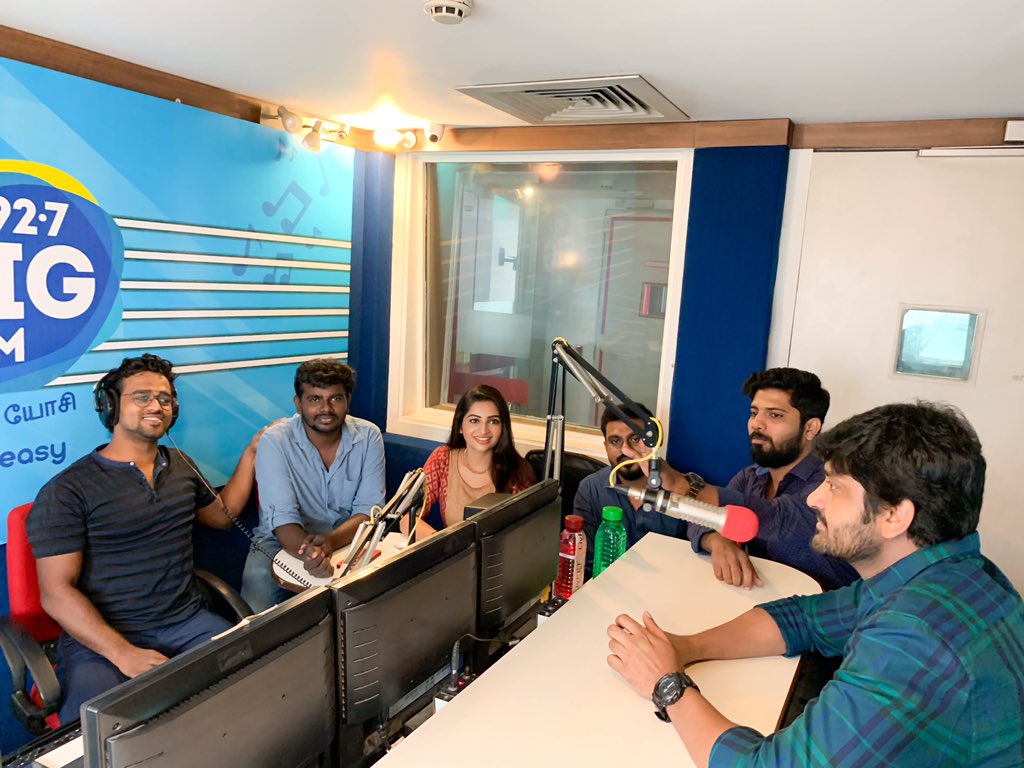 U1Records's tweet photo. #Vanigan movie promotion started today! Team Vanigan Interview with Big FM happened today. 

@AnanthNag24 @nakshathra___ @music_sureshtr @bhuvanesh_06 @thisisysr @irfanmalik83 https://t.co/qUjW8hFzbX