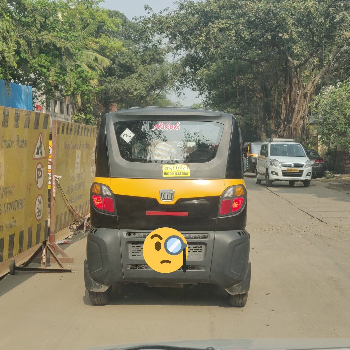 MyOwnVedas's tweet photo. I guess this is the future of Autos in #Mumbai #BajajQuiet https://t.co/dZW6snBTj2