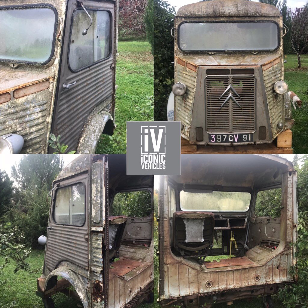 iconicvehicles's tweet photo. We still have this H van front end with intact original chassis plate available to purchase. Ideal for a static street food setup or wall hanging in a restaurant or bar. Please message for more information. #citroenhy @Citroen @CitroenFrance @passioncitroenc https://t.co/HacXXxjXLK
