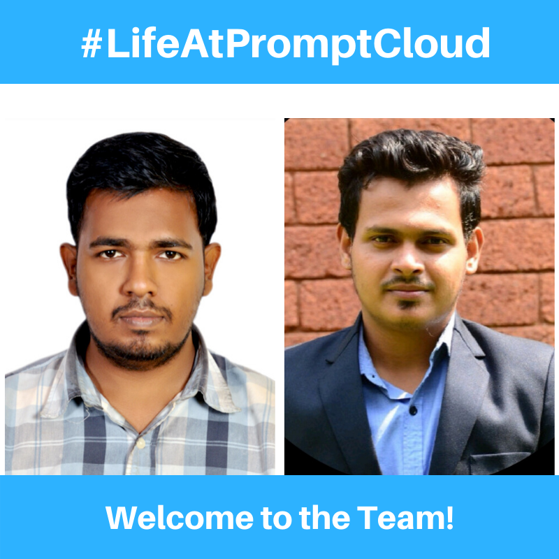 promptcloud's tweet photo. Welcoming Ram and Thouseef, two newest additions to Team PromptCloud! We wish that you enjoy each and every step towards success. Welcome aboard!
#LifeAtPromptCloud #NewJoiners #Team #DataWizards #JoinUs #WeAreHiring #Jobs https://t.co/jaCzcdpt09