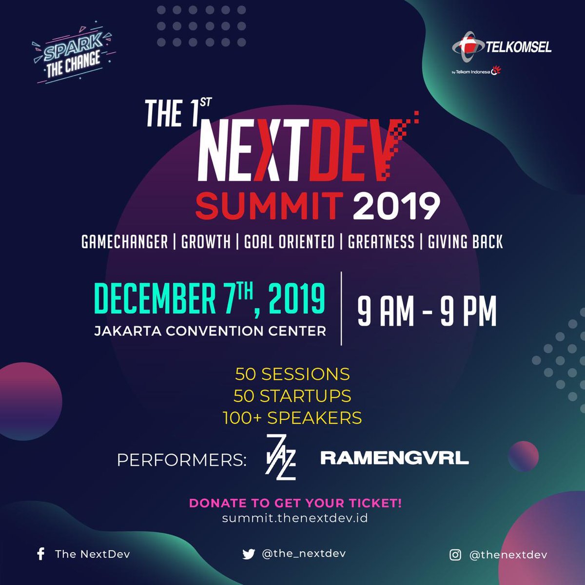 DianOnno's tweet photo. Ada yang ke #TheNextDev Summit besok? Let's meet! Send me a DM if you want free tickets. https://t.co/DQudDpY52l