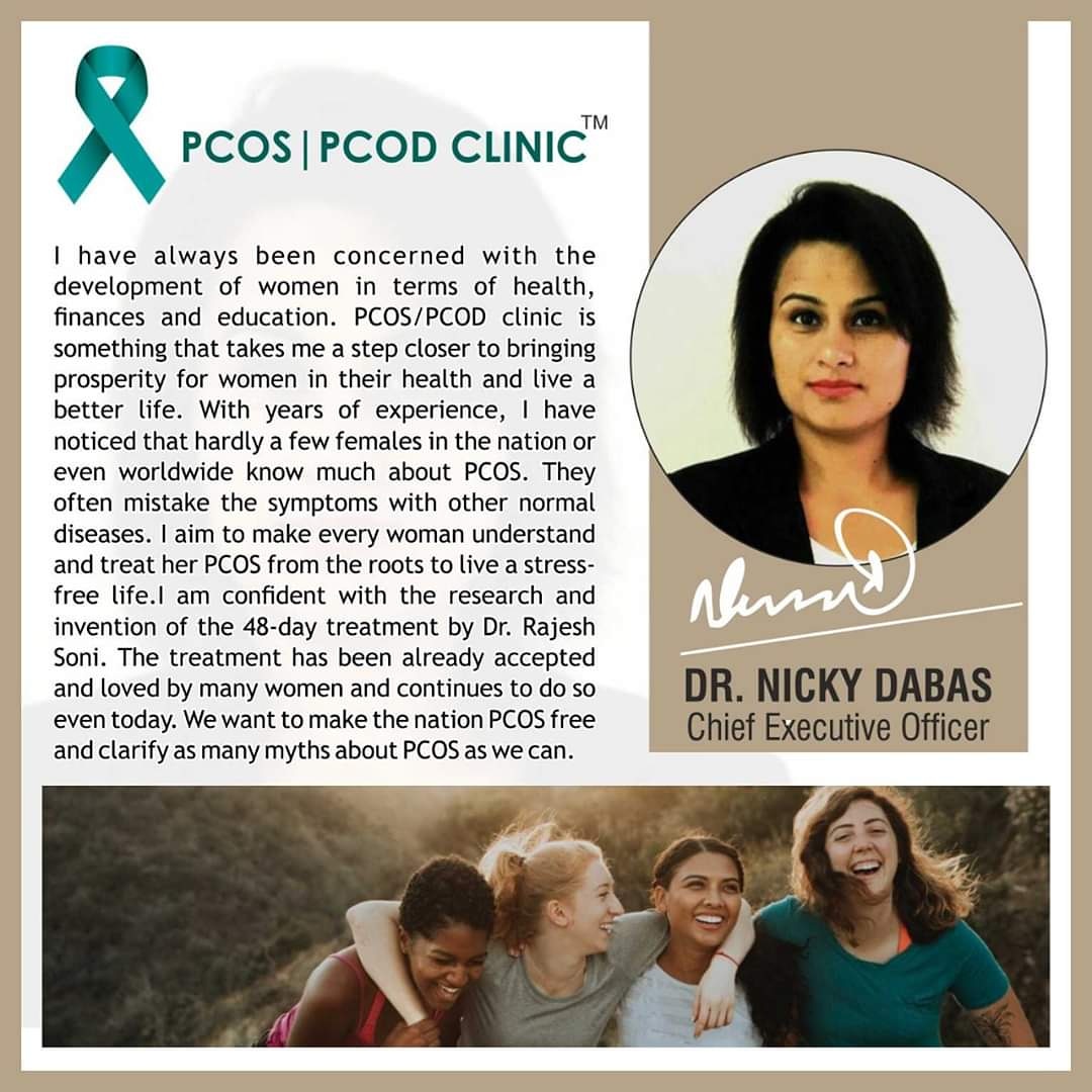 pcospcodclinic's tweet photo. PCOS/PCOD clinic has always been women-centric and works towards the betterment of women's health. 
Here is what inspires Dr. Nicky Dabas, the CEO of our organization, to help and work consistently towards women development and empowerment. https://t.co/rdp8xBfUqD