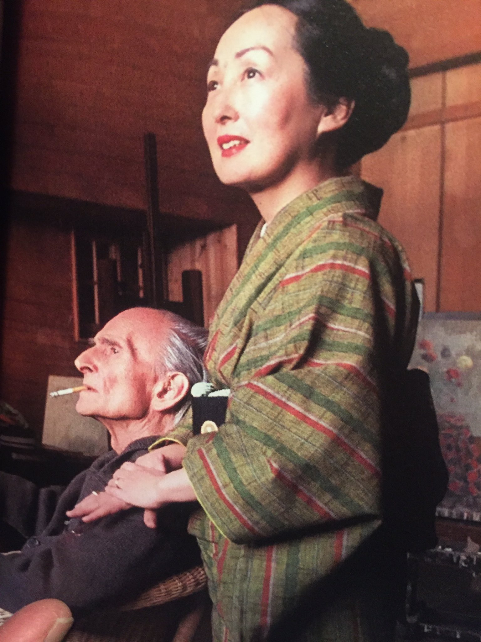Lutti45 Al Twitter 出田節子さん 故バルテュスの奥様 節子 クロソフスカ ド ローラ 日本の美を体現したようなアーティスト 節子さんの美意識には影響を受けました T Co Jupcj28fvi Twitter