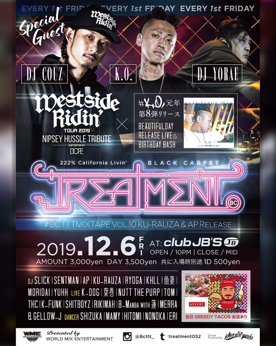 今夜はTREATMENT

人と人がぶつかりあい、支え合いここまできた。
決して逃げずにな

な〜んも変わってねーけど、変わったもんもあるよ

今日〜皆んな街へ出んさい