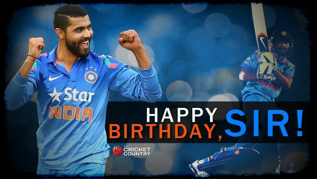 Wish you a very Happy Birthday Ravindra Jadeja. 