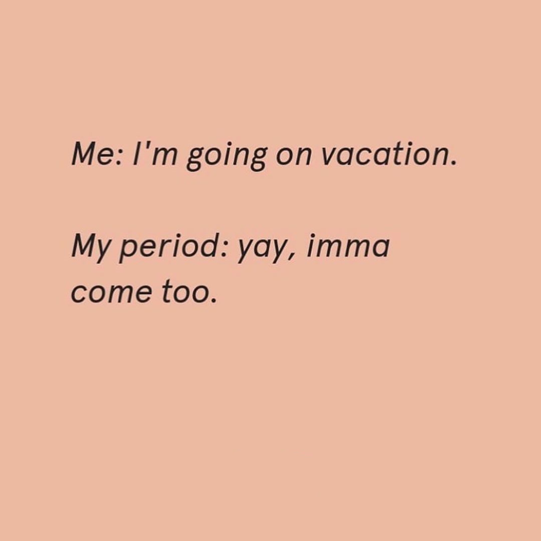 LadyNapkins_com's tweet photo. pls don't :(
Tag someone who's had their period on vacation ๐
.
Follow me @LadyNapkins_com for relate posts :)
.
#ladynapkins #BingBingPaper #sanitarynapkins #periodproblems #period #periodhealth #periodmemes #menstruation #PeriodMatter #PeriodPositive https://t.co/rbcvHjMX3v