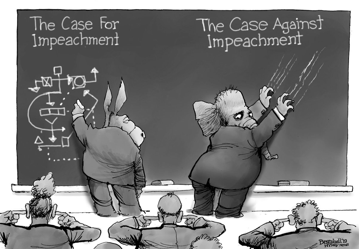 NWPinPDX's tweet photo. The Case For #Impeachment.

Democrats have drawn out their case and called multiple witnesses who have been very clear about what Trump was trying to get from Ukraine.

Republicans have just been scratching on the chalkboard.

#ImpeachmentHearing #ImpeachmentInquiry https://t.co/tqh7nrMWAq