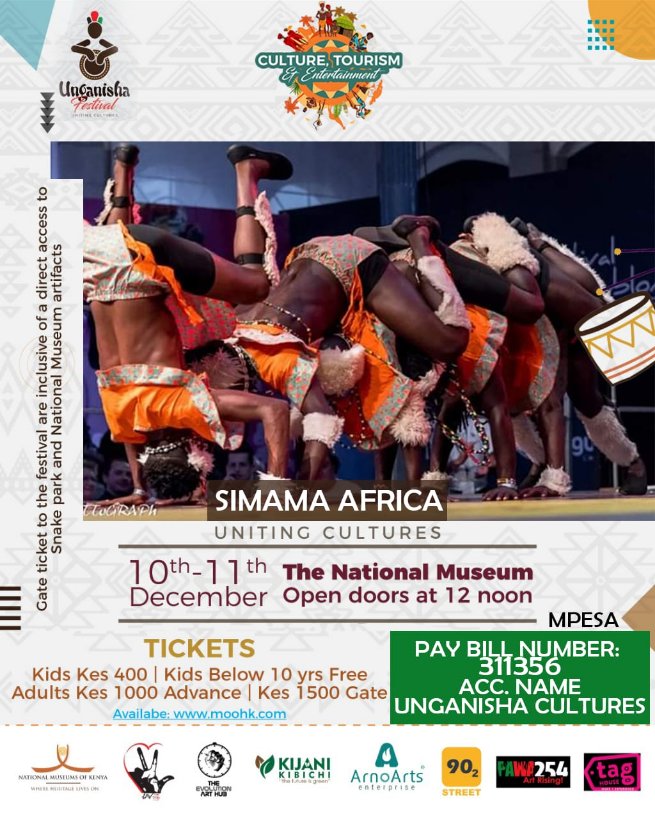 Gugz_Ngugi's tweet photo. Simama Africa is an Afro-Acro Dance group based in Kenya,,
They build tall towers using their bodies, how amazing is that??
#Unganishafest2019 is home for Afrikan Culture and creativity.
See you on the 10th-11th at National Museum paybill no. 311356
#TwendeUnganisha https://t.co/sFbeLUXVtJ