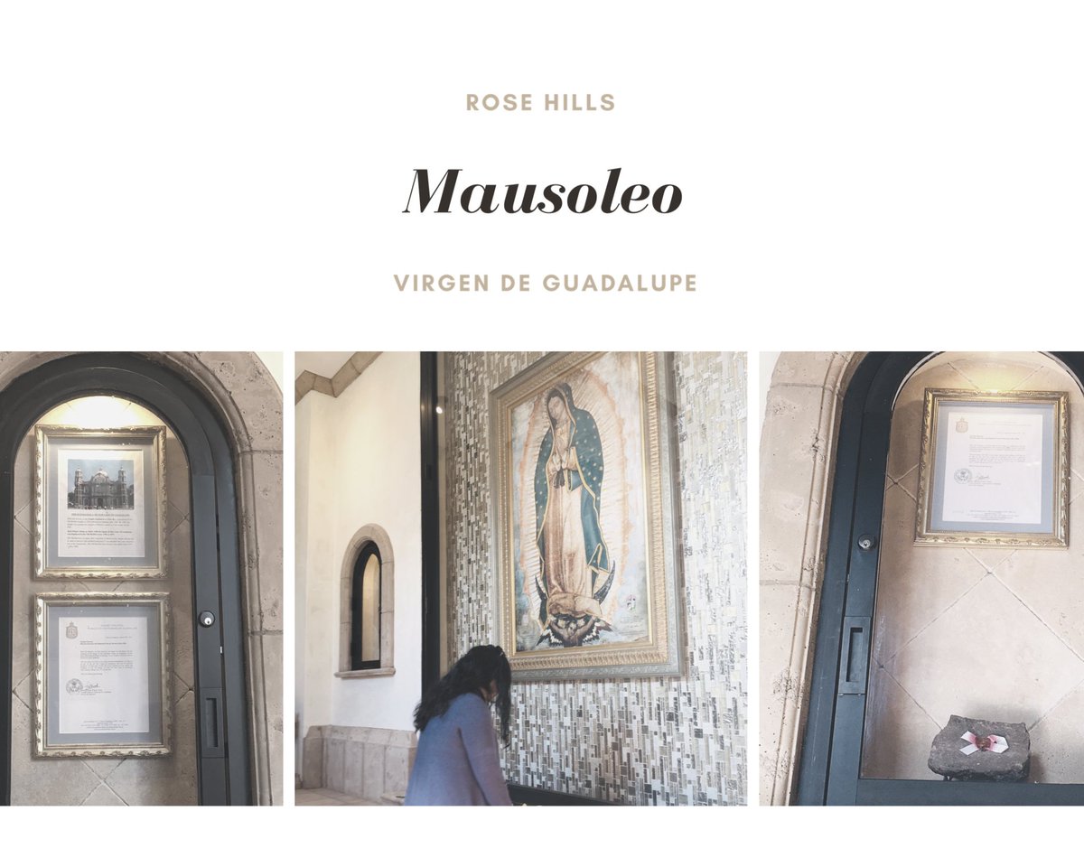 mamanoticias's tweet photo. La virgen de Guadalupe tiene un nuevo hogar en Los Angeles. Un nuevo MAUSOLEO en su honor en @RoseHillsMP Entérate aquí -> https://t.co/ycVNhfUjT1

#LaVirgenRoseHills
#Hosted https://t.co/OxgFdRYMNI