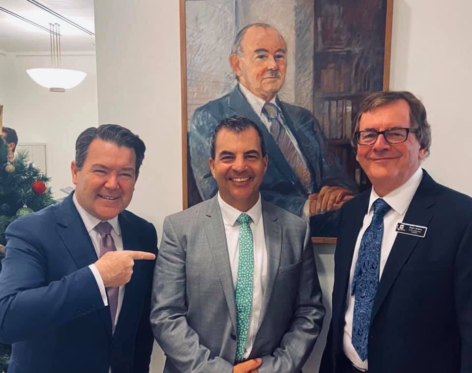 Before finishing the last day of parliament for the decade I welcomed my friend and City of Stirling Mayor, Mark Irwin to Parliament House to discuss an upgrade to the Terry Tyzack Aquatic Centre in Inglewood and plans to reduce congestion on Scarborough Beach Road 🛣 🚈.