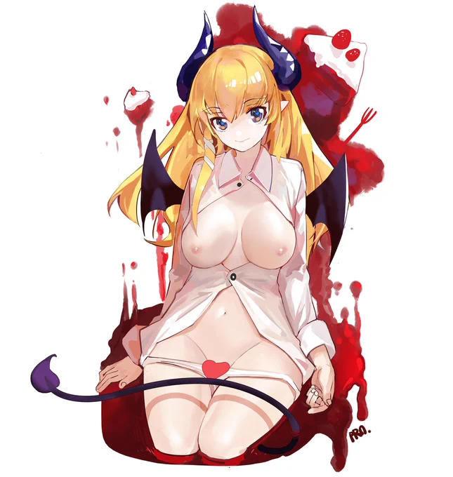 [R-18]  #癒月ちょこ #hololive #巨乳 #魅魔  